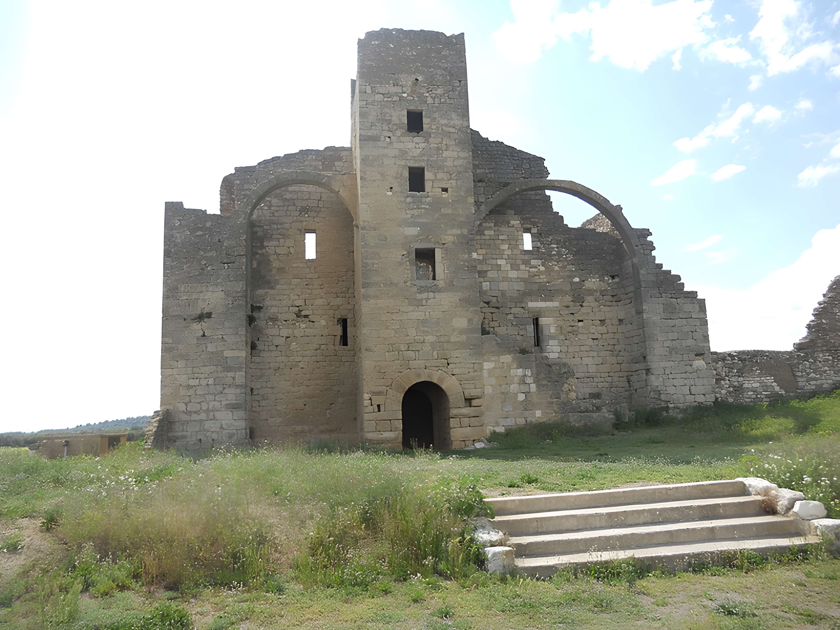 Ruines de l'ancienne grange cistercienne de Fontcalvy