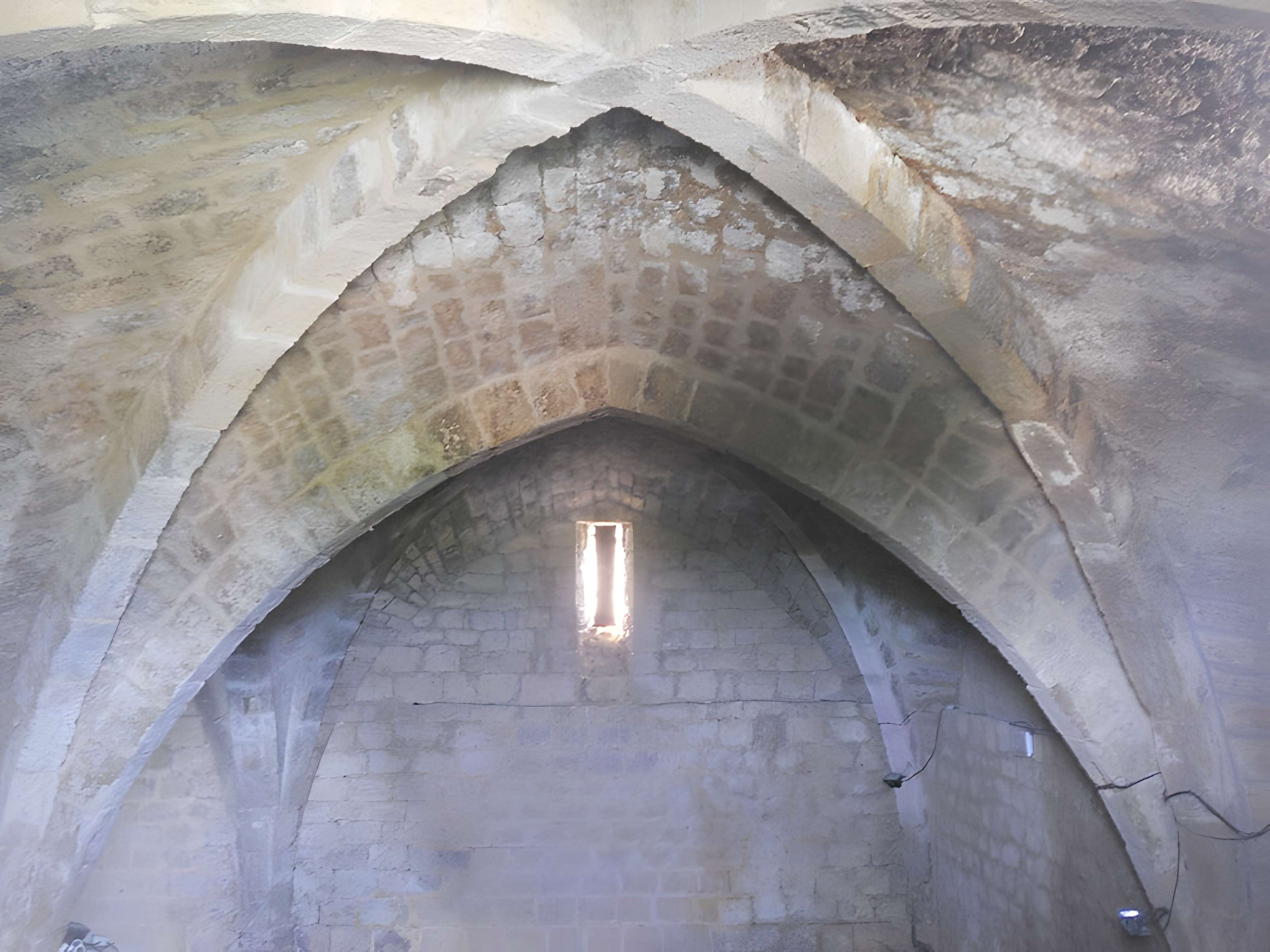 Ruines de l'ancienne grange cistercienne de Fontcalvy