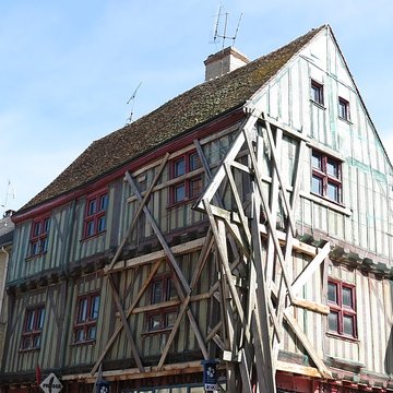 Maison des Sept Colonnes à Alençon
