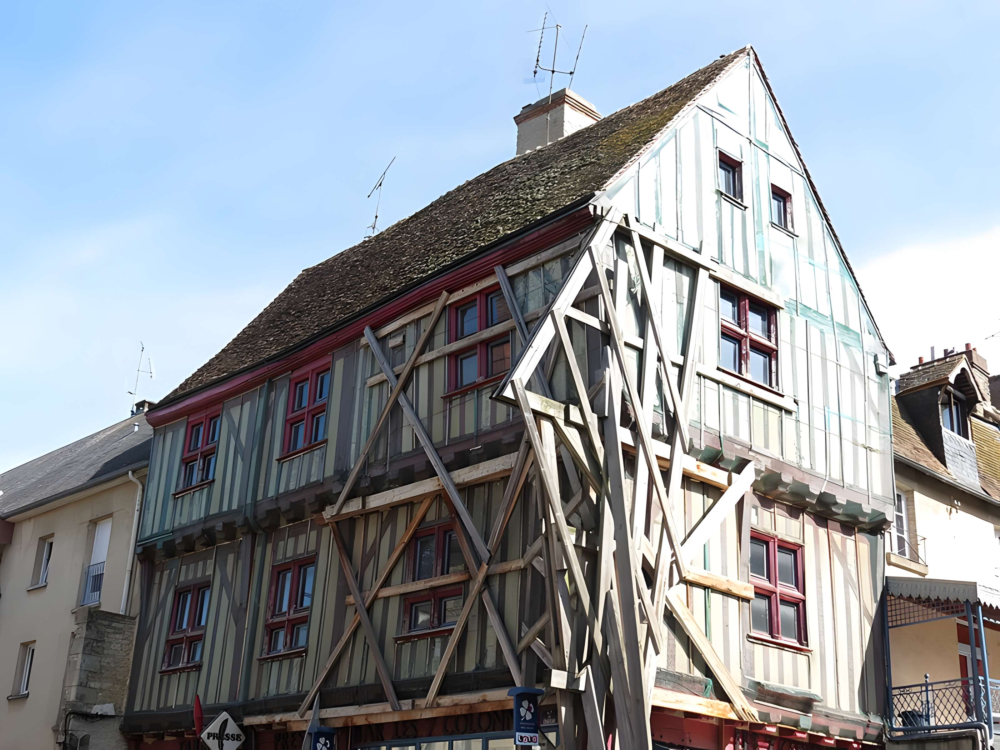 Maison des Sept Colonnes à Alençon