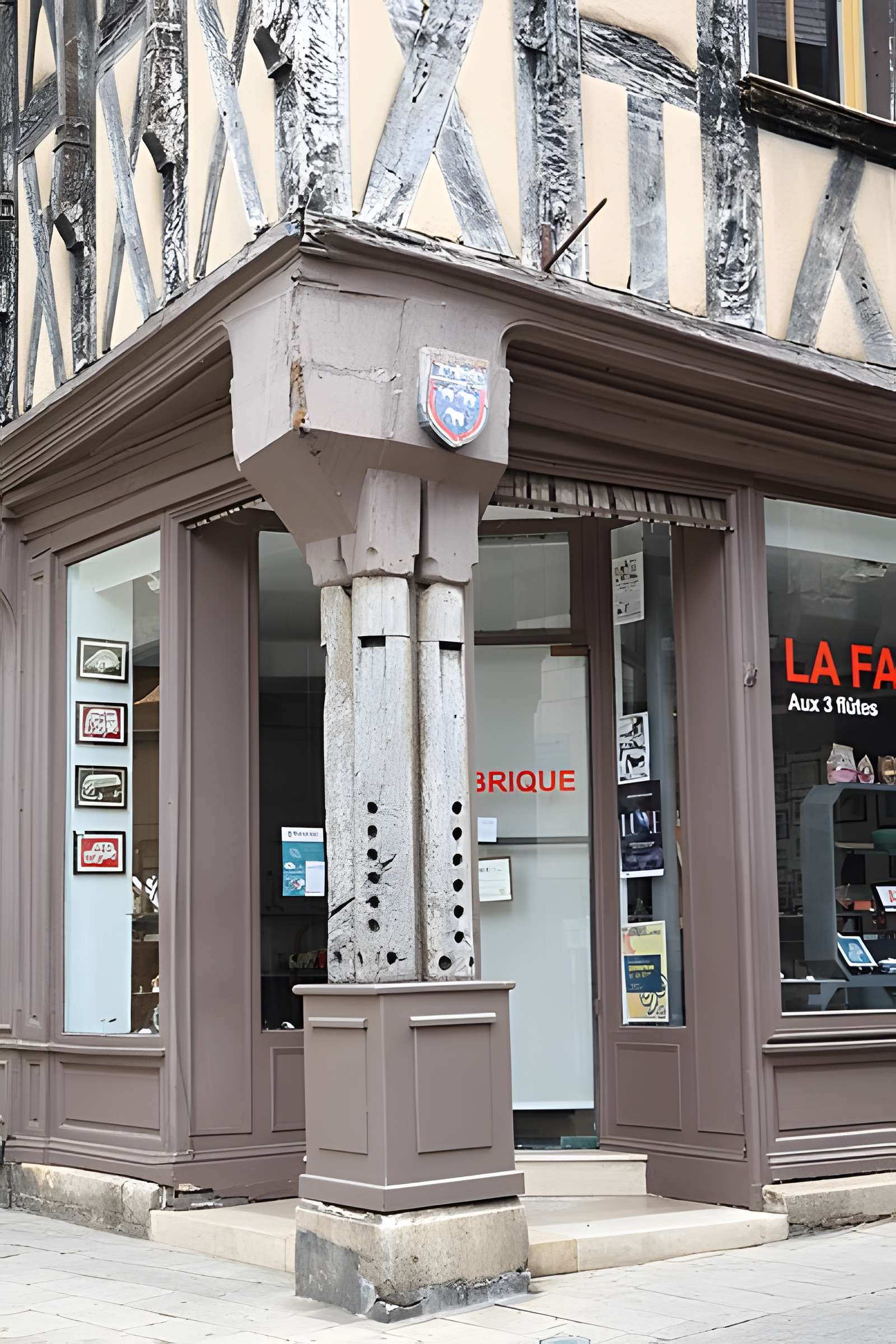 Maison des Trois Flûtes à Bourges