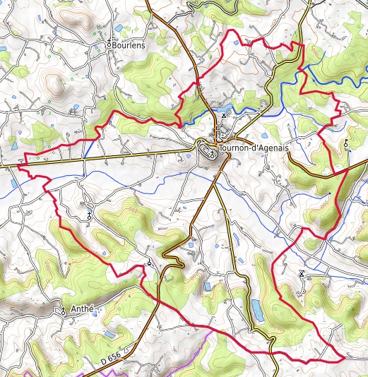 Maison dite l'Abescat à Tournon-d'Agenais