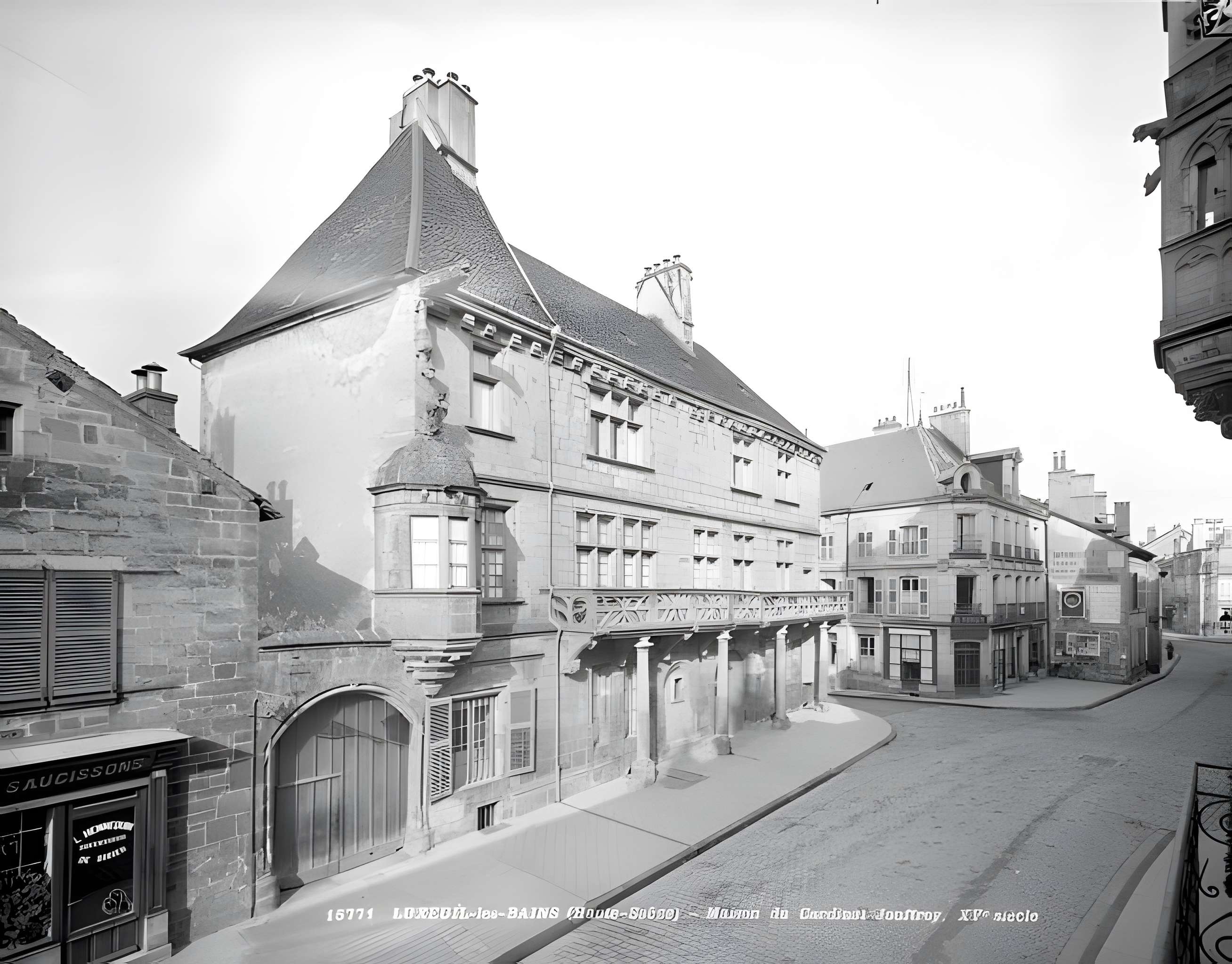 Maison du cardinal Jouffroy à Luxeuil-les-Bains