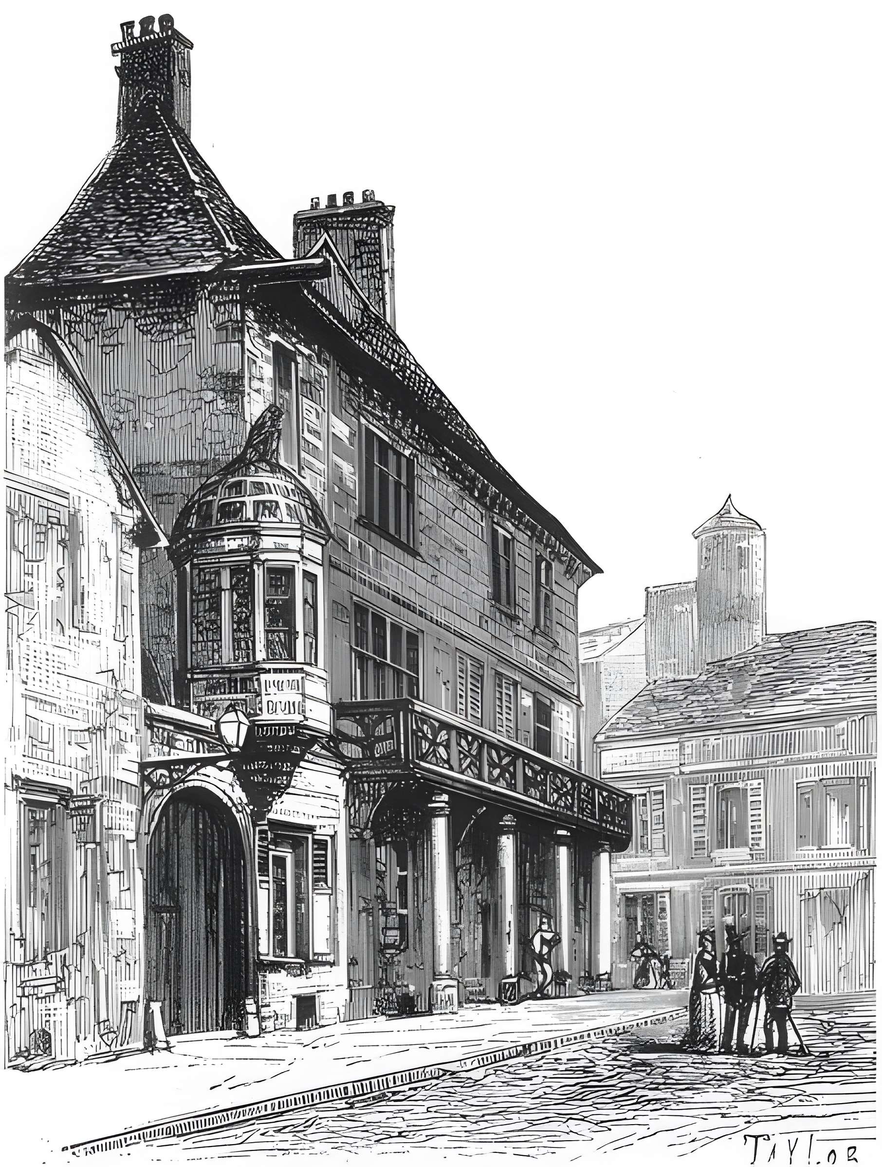 Maison du cardinal Jouffroy à Luxeuil-les-Bains