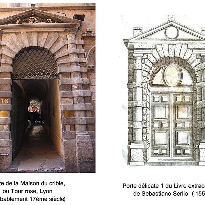 Photo de Maison du Crible dite Tour Rose à Lyon