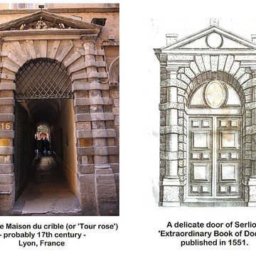 Maison du Crible dite Tour Rose à Lyon 