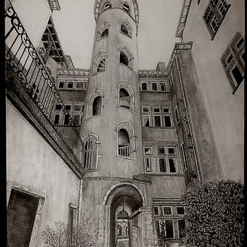 Maison du Crible dite Tour Rose à Lyon 