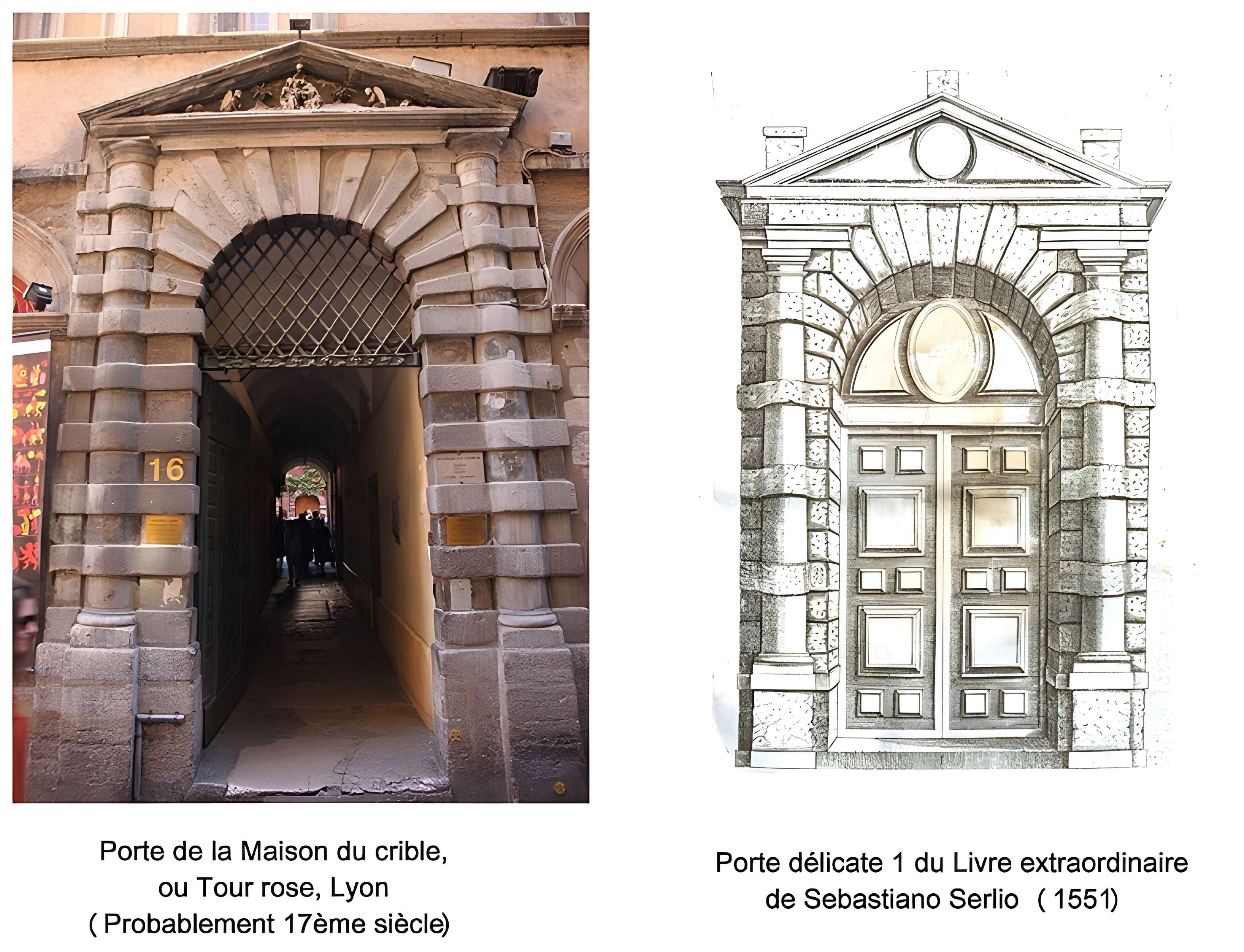 Maison du Crible dite Tour Rose à Lyon 