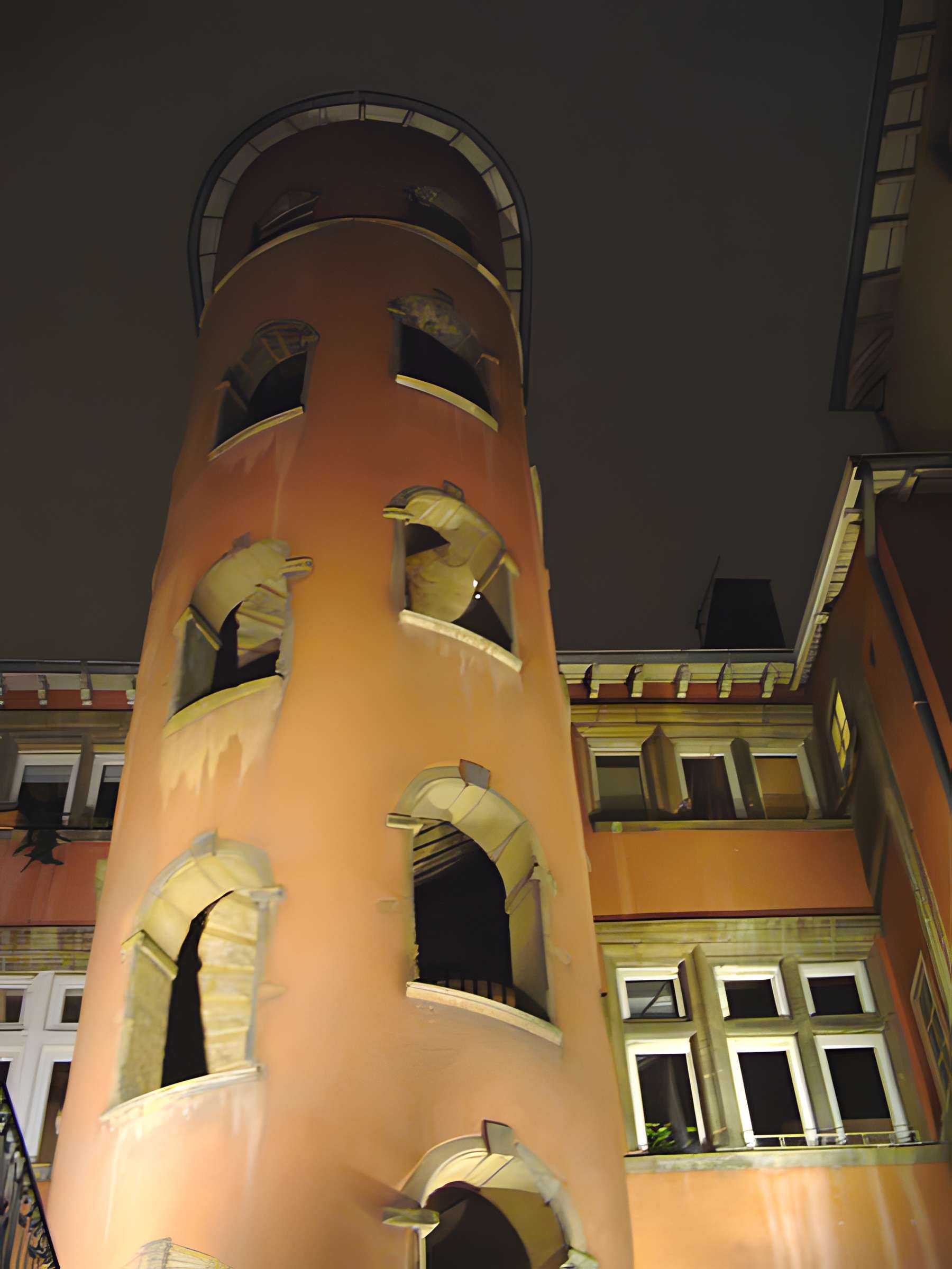 Maison du Crible dite Tour Rose à Lyon 