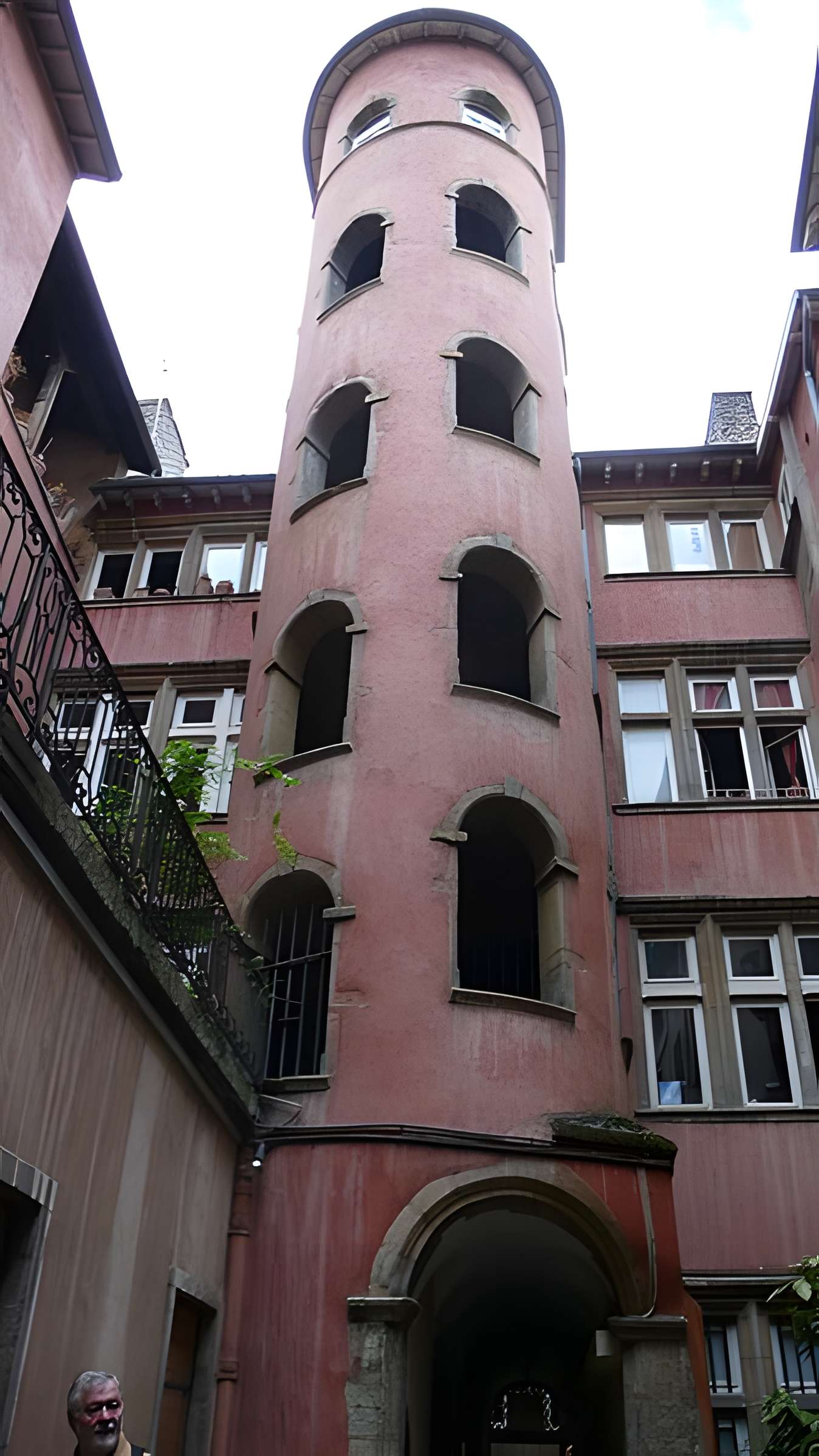 Maison du Crible dite Tour Rose à Lyon 