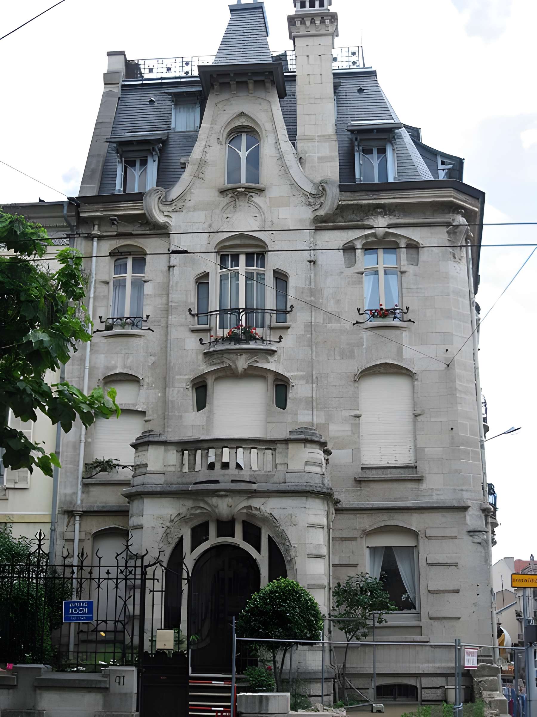 Maison du Docteur Paul Jacques à Nancy 
