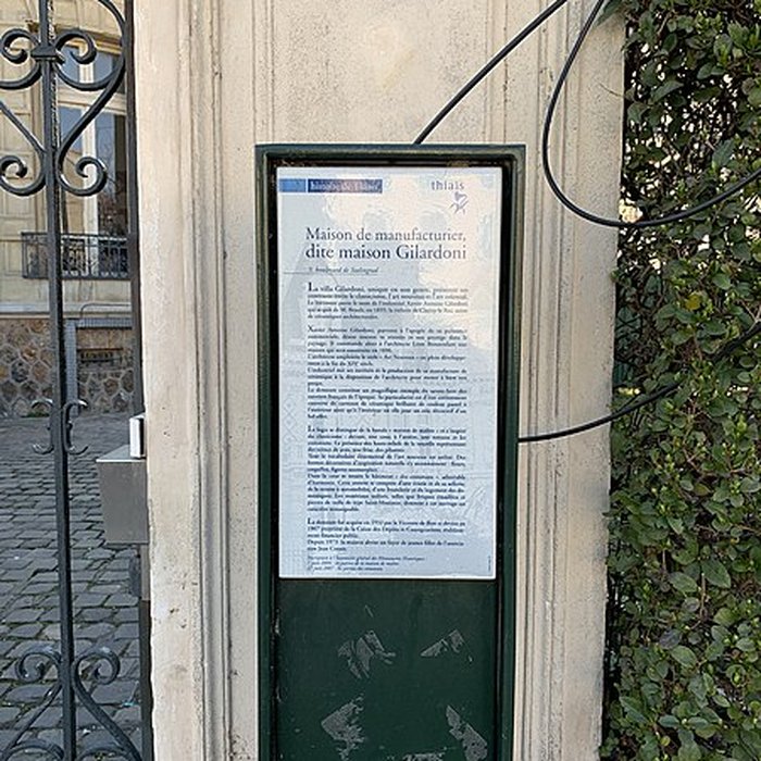 Photo de Maison du manufacturier Gilardoni de Thiais