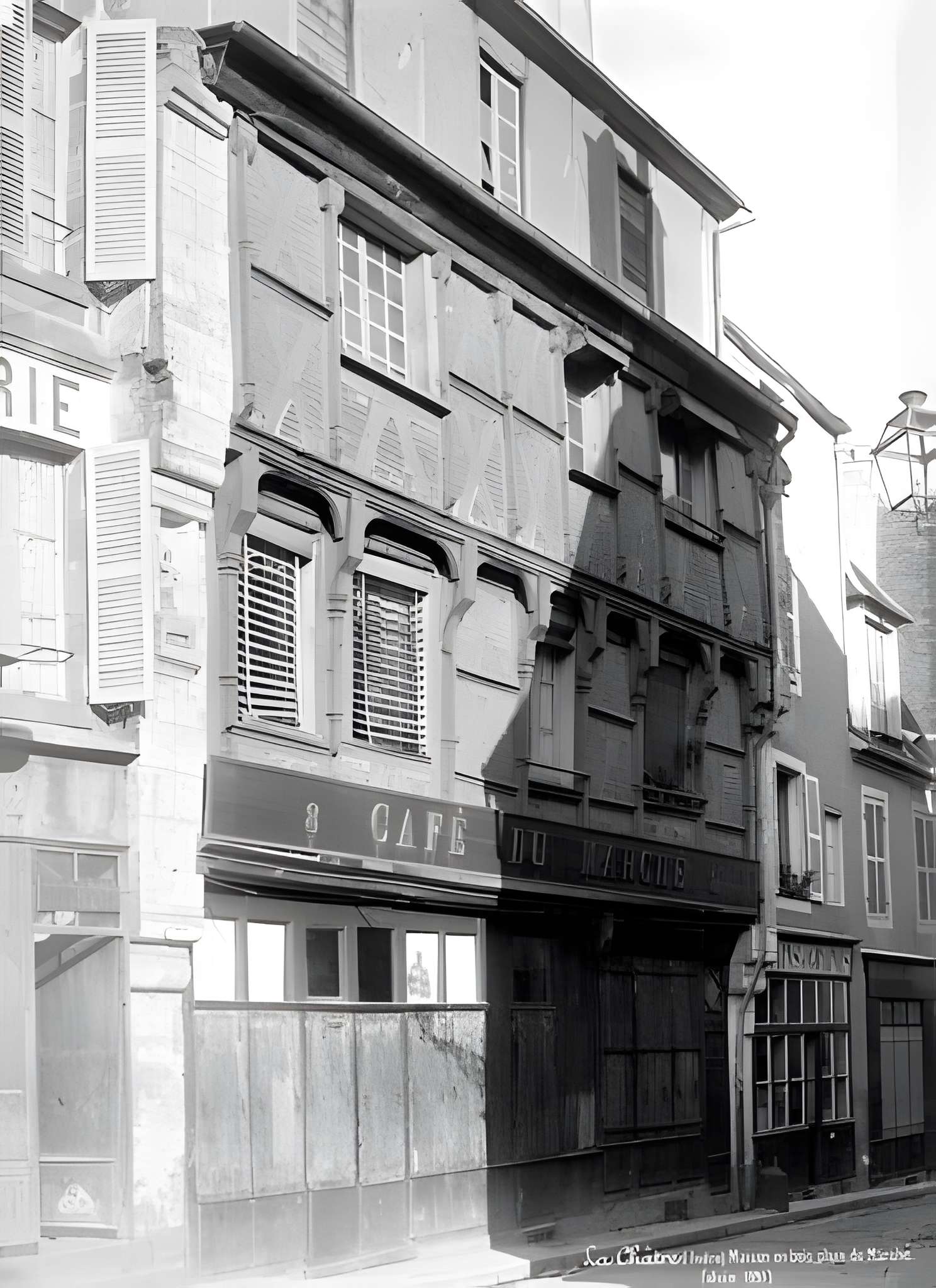 Maison du xve siècle à La Châtre