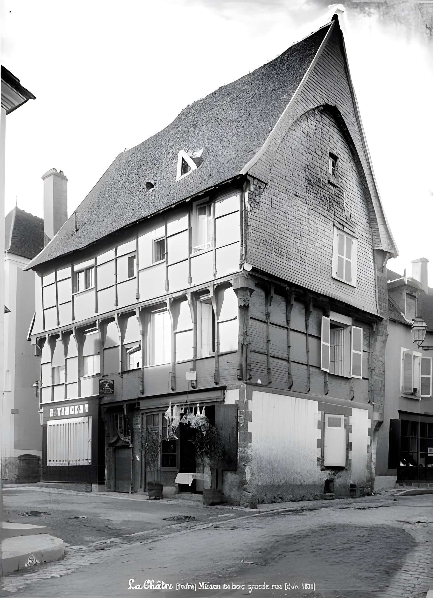 Maison du xve siècle à La Châtre