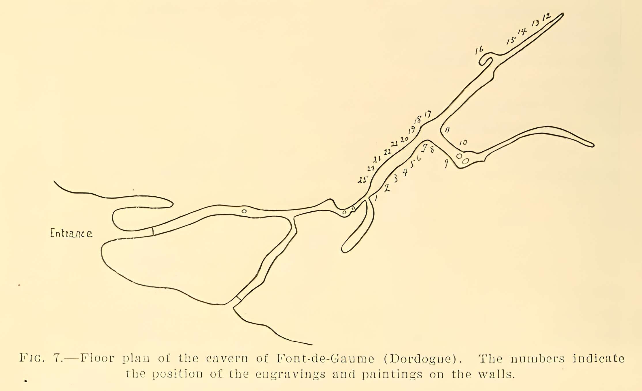 Grotte de Font-de-Gaume aux Eyzies-de-Tayac-Sireuil