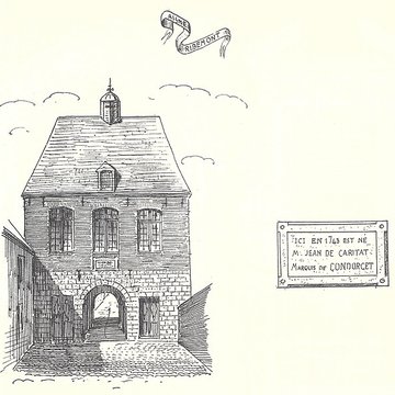 Maison natale de Condorcet à Ribemont