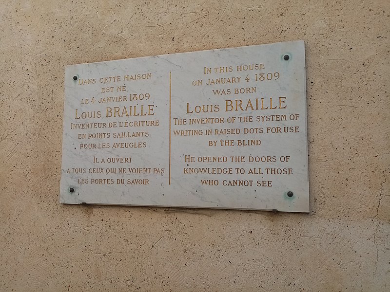 Maison natale de Louis Braille à Coupvray