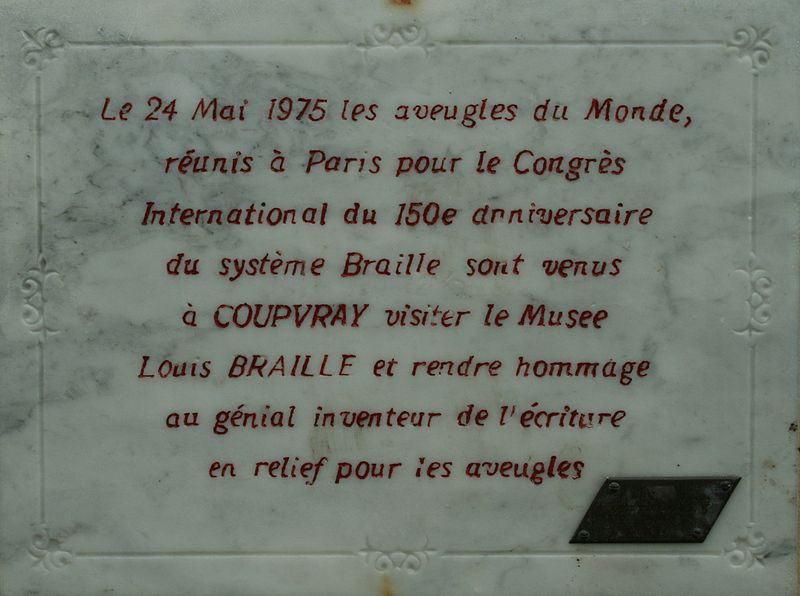 Maison natale de Louis Braille à Coupvray