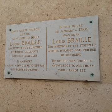 Maison natale de Louis Braille à Coupvray
