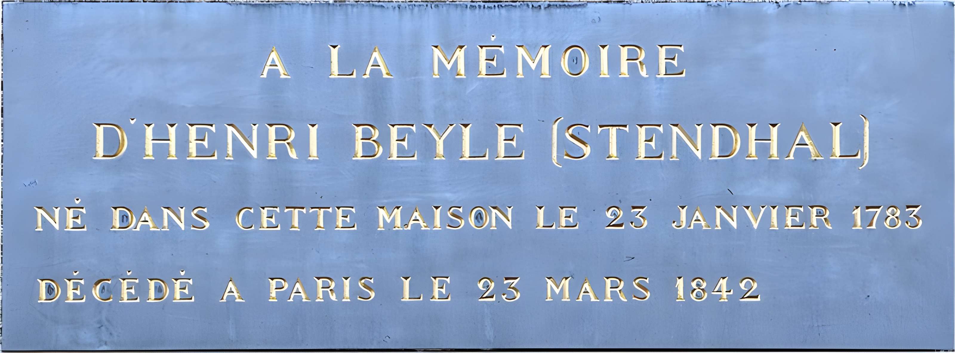 Maison natale de Stendhal à Grenoble