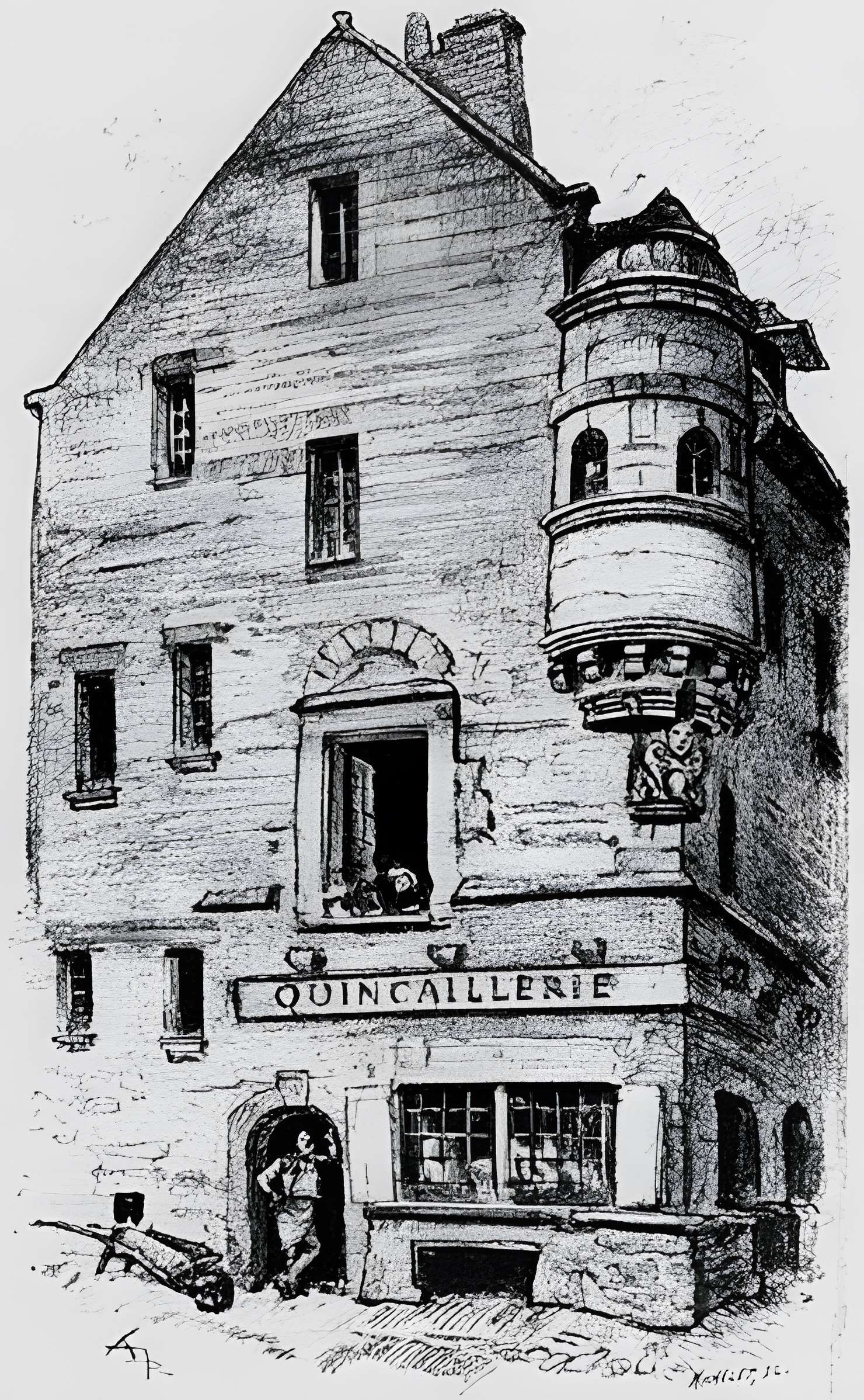 Maison prébendale, Rue de la Rozière à Saint-Pol-de-Léon