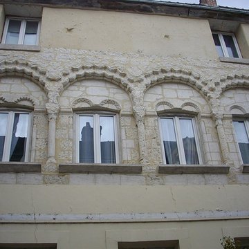 Maison romane du XII siècle, 17 Rue de Sénarmont à Dreux