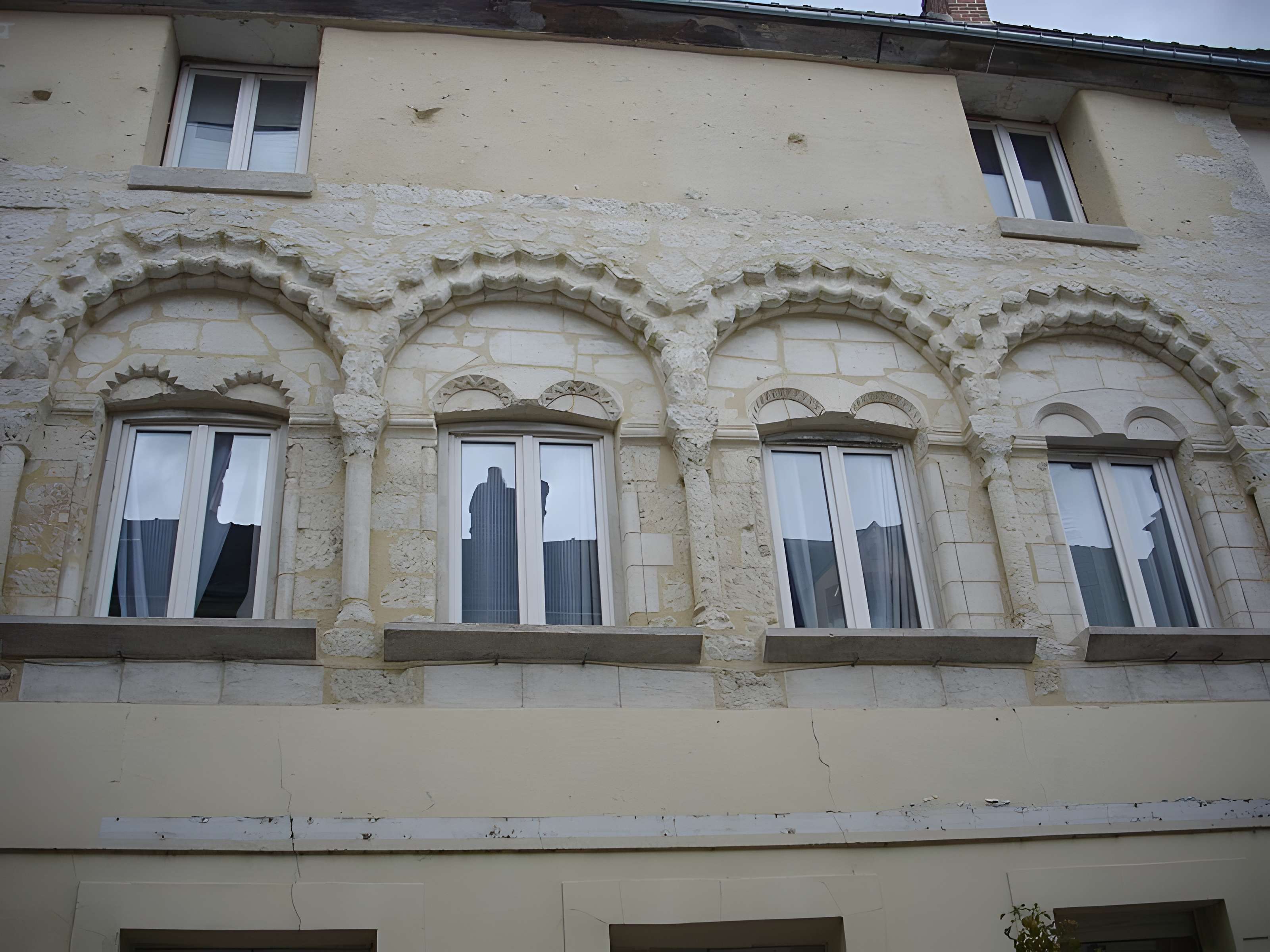 Maison romane du XII° siècle, 17 Rue de Sénarmont à Dreux