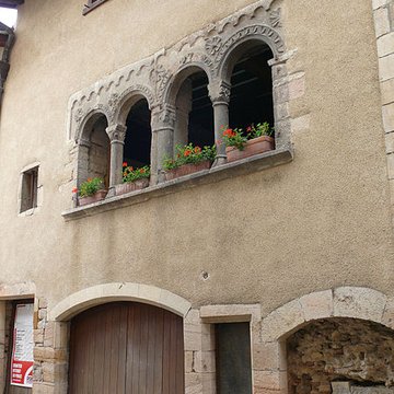 Maison romane, Rue Joséphine-Desbois à Cluny