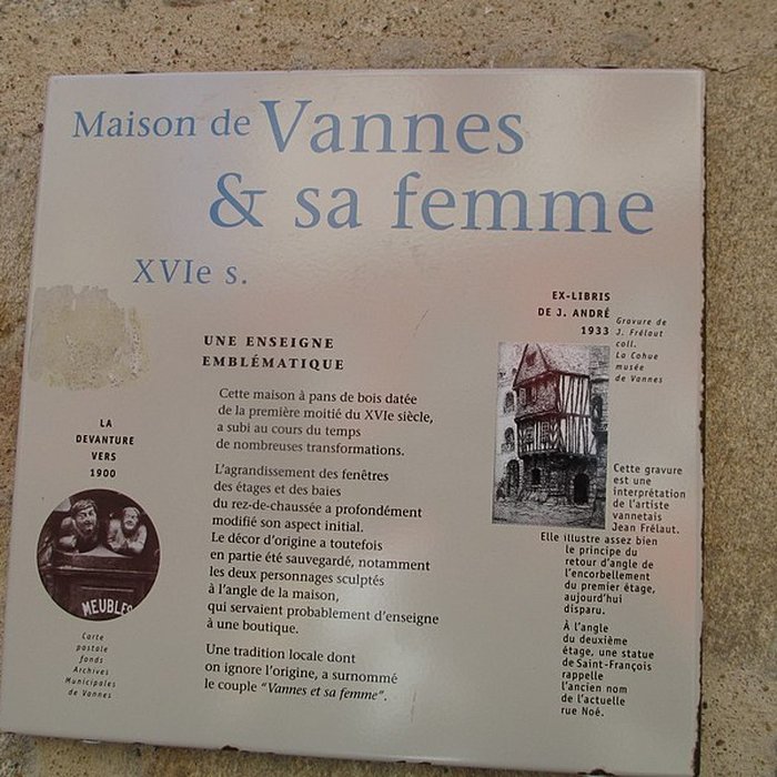 Photo de Maison Vannes et sa femme à Vannes