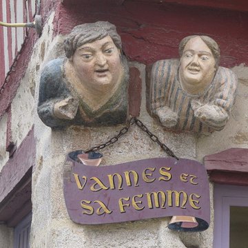 Maison Vannes et sa femme à Vannes