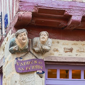 Maison Vannes et sa femme à Vannes