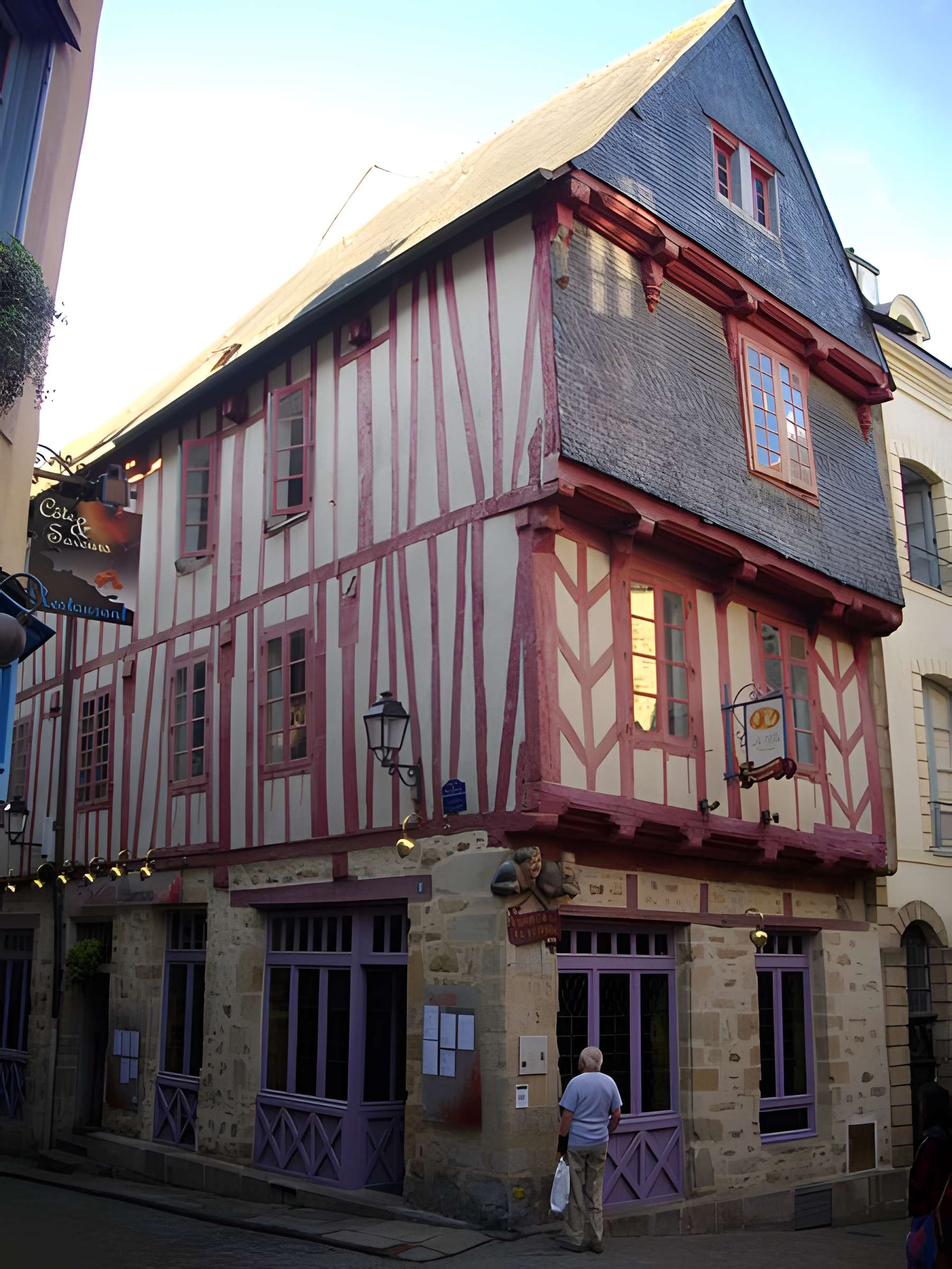 Maison Vannes et sa femme à Vannes
