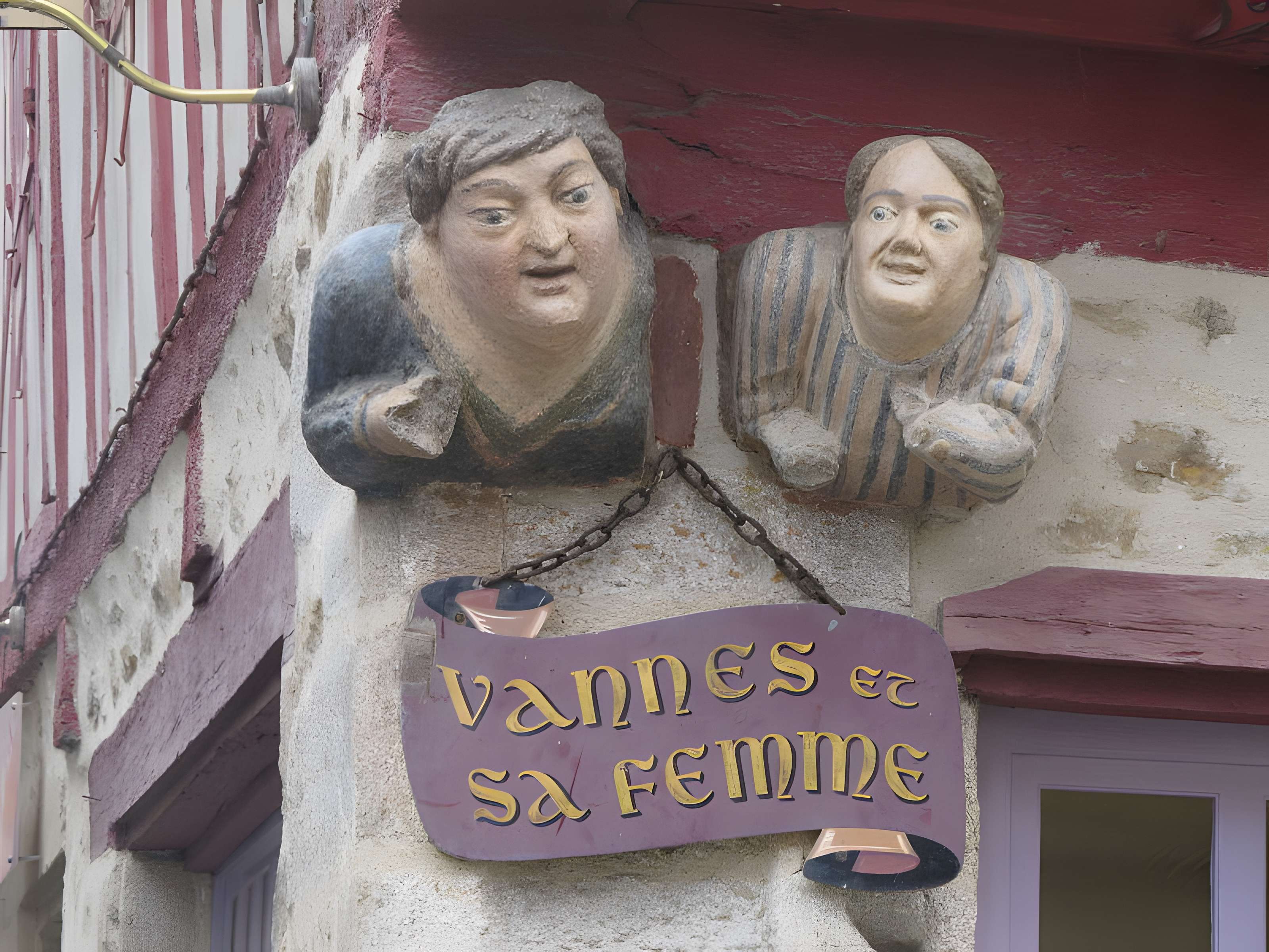 Maison Vannes et sa femme à Vannes