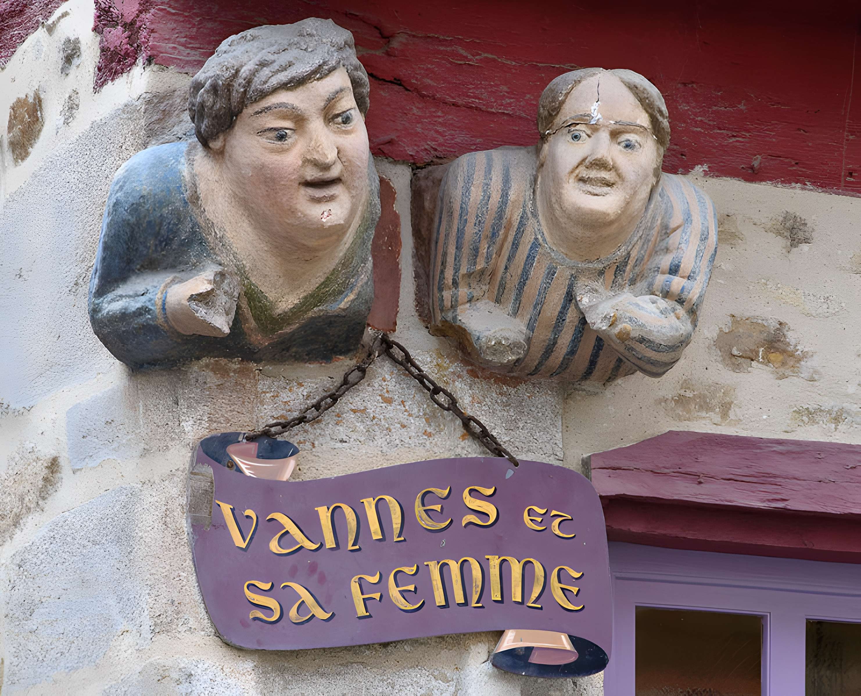 Maison Vannes et sa femme à Vannes
