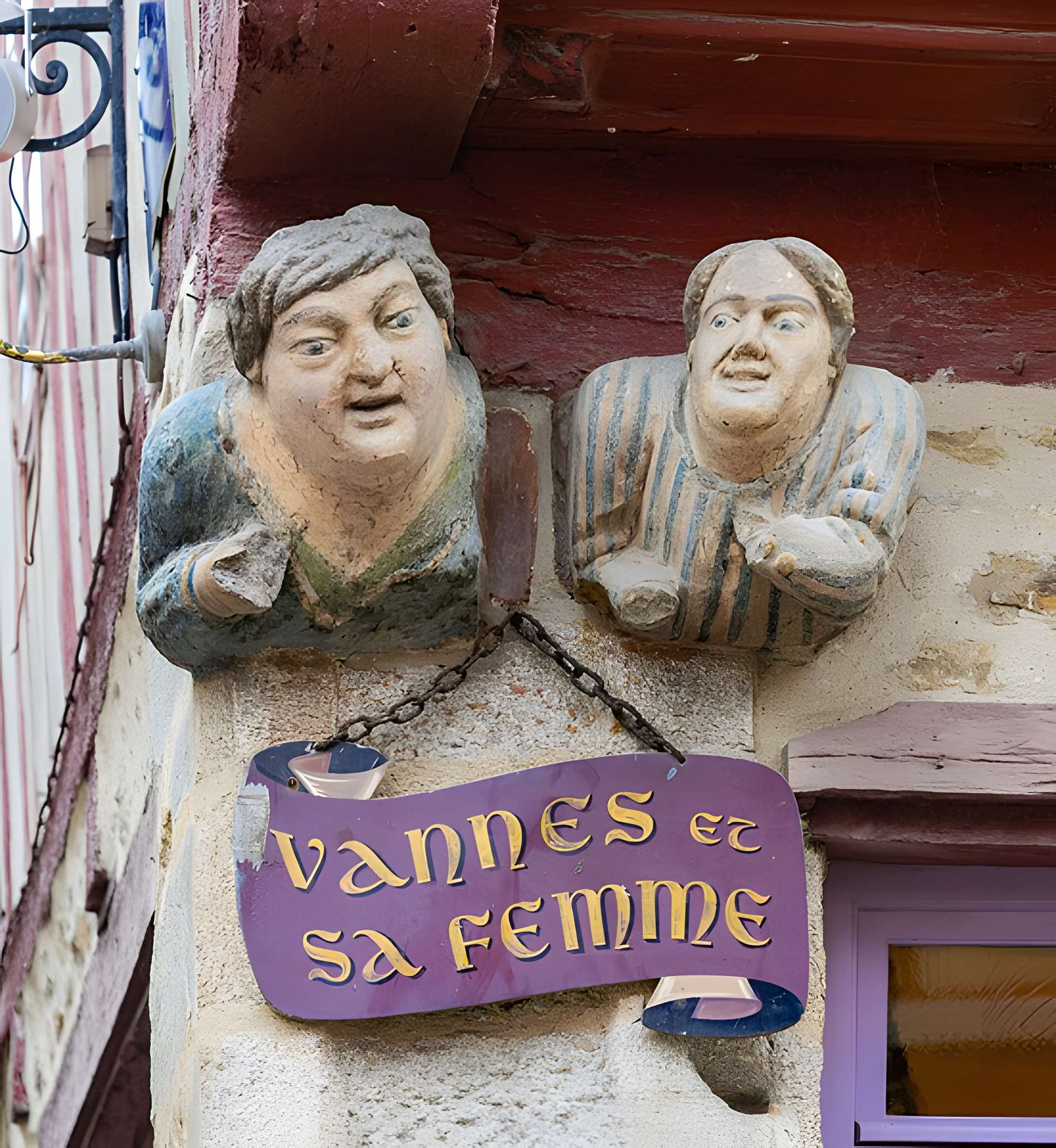 Maison Vannes et sa femme à Vannes