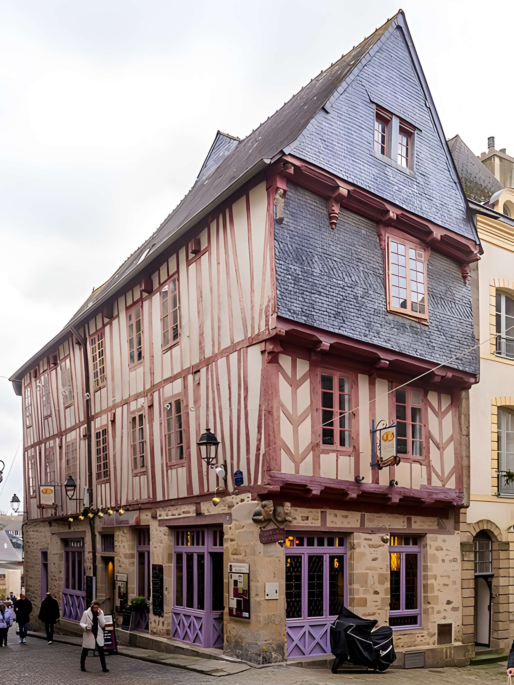 Maison Vannes et sa femme à Vannes