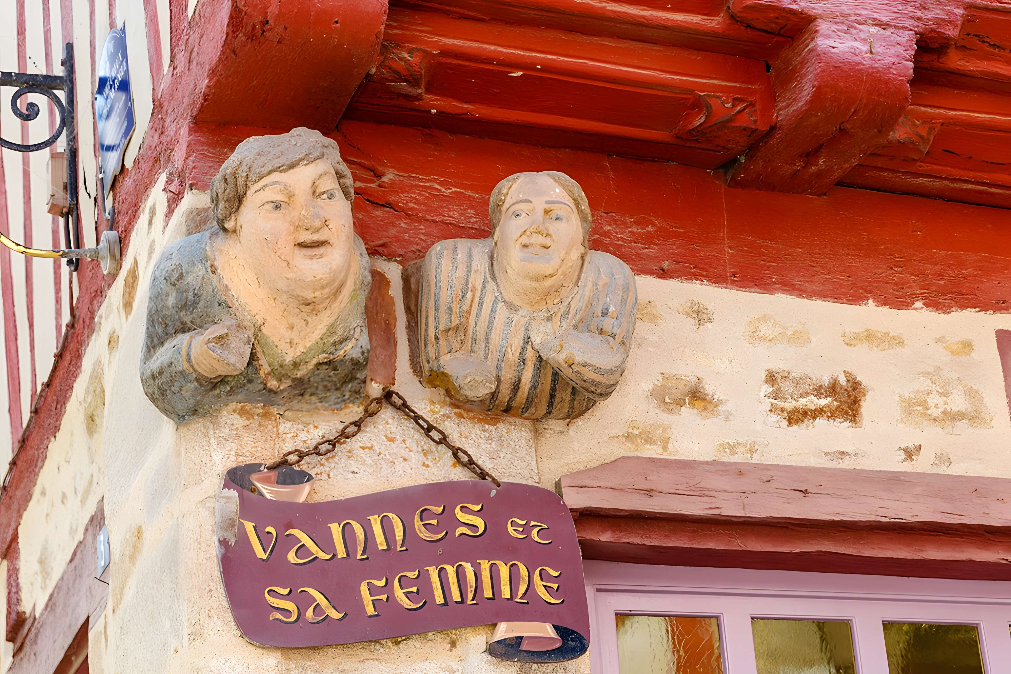 Maison Vannes et sa femme à Vannes