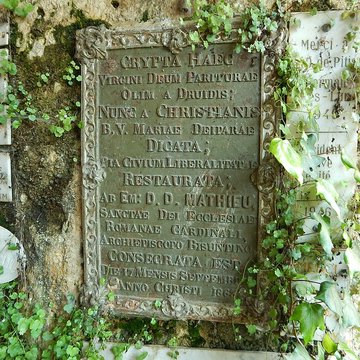 Grotte-chapelle de Remonot des Combes