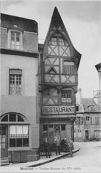 Maison, 11 Rue de l'Ancien-Palais à Moulins