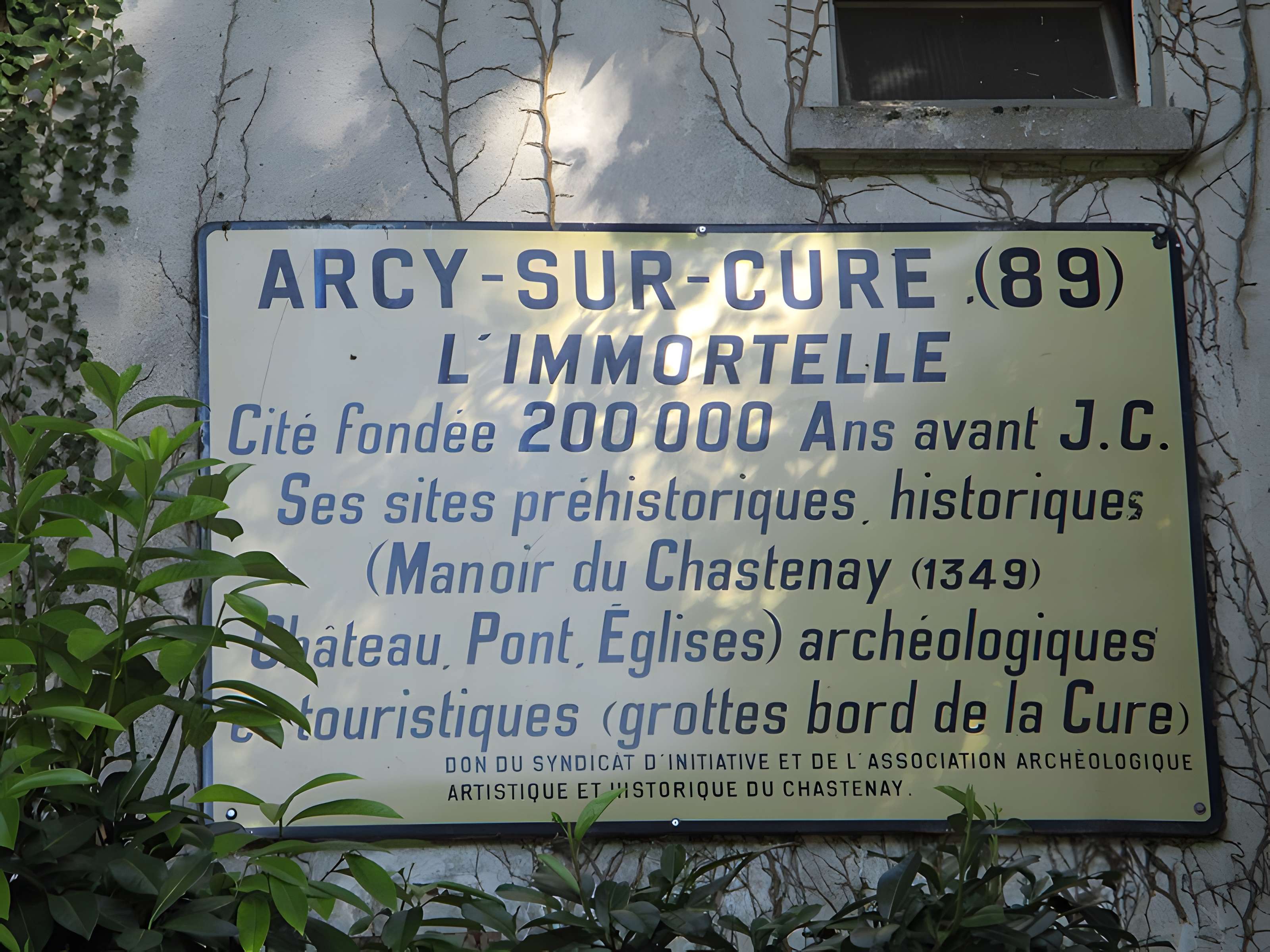 Grottes préhistoriques d'Arcy-sur-Cure