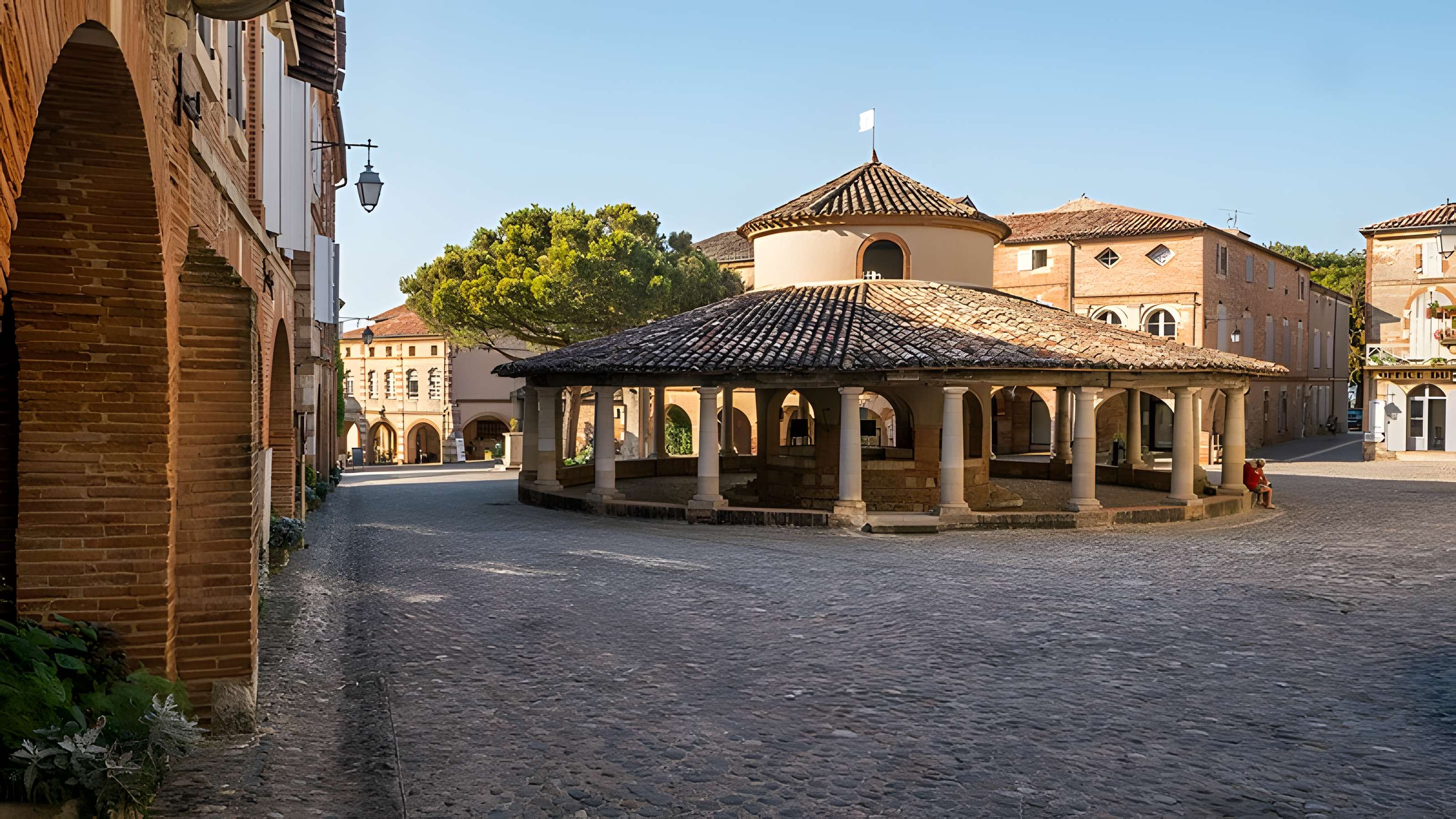 Halle aux grains d'Auvillar