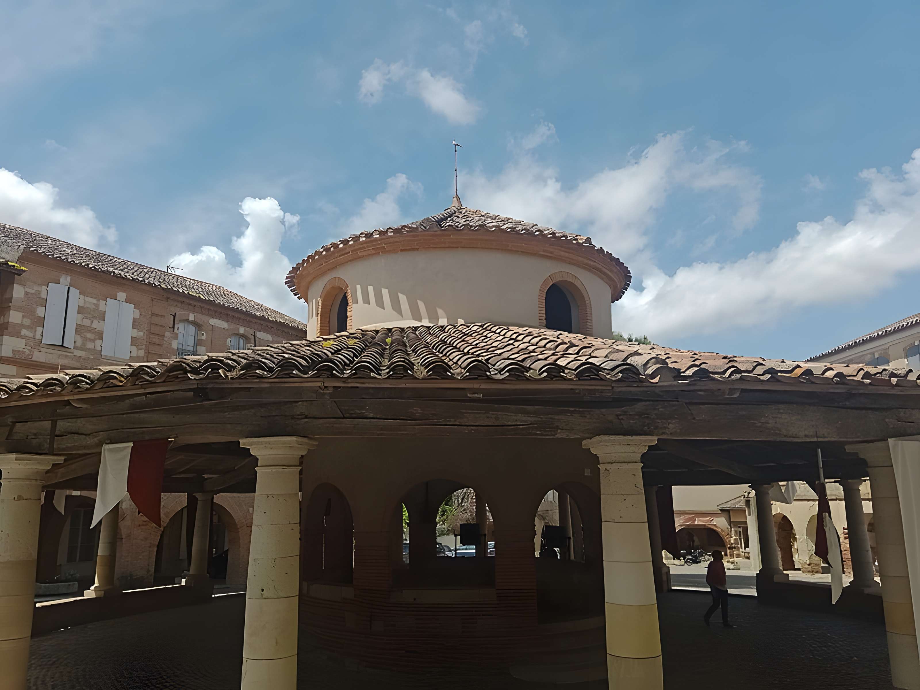 Halle aux grains d'Auvillar