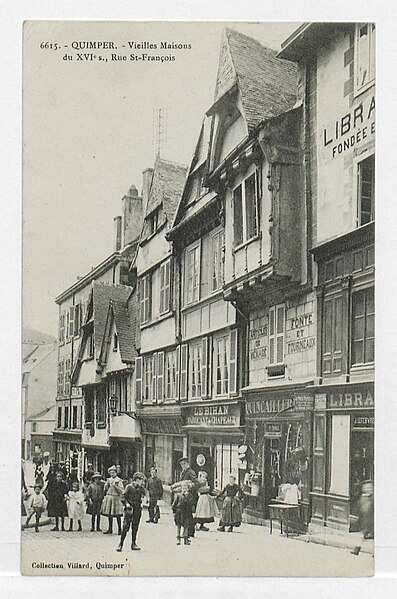 Maison, 24 Rue Saint-François à Quimper 