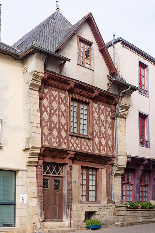 Maison, 3 Rue Georges-Le-Berd à Josselin