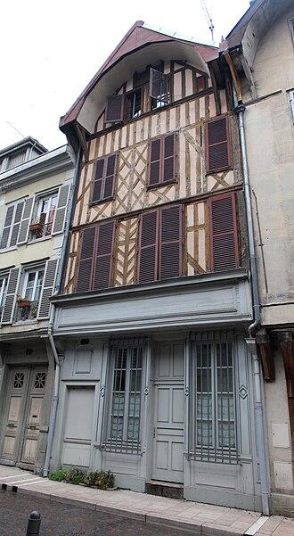 Maison, 34 Rue de la Monnaie à Troyes