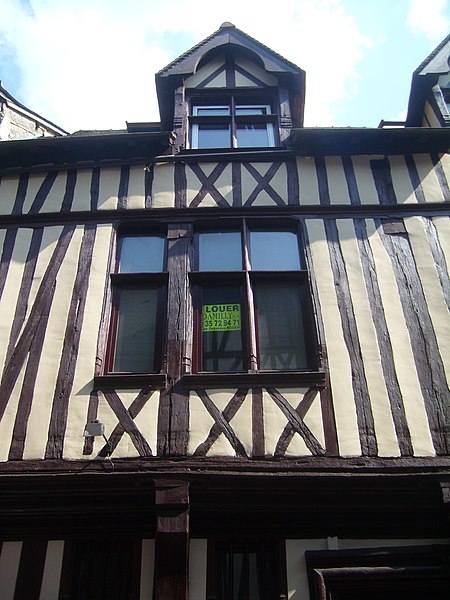 Maison, 38 Rue du Vieux-Palais à Rouen