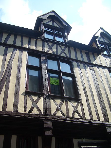 Maison, 38 Rue du Vieux-Palais à Rouen