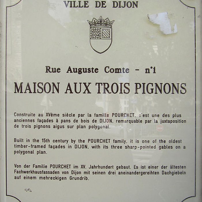 Photo de Maison, 5 Rue de la Chaudronnerie à Dijon