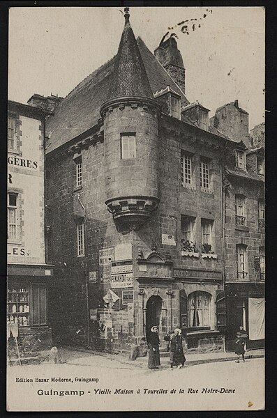 Maison, 6 Rue Notre-Dame à Guingamp