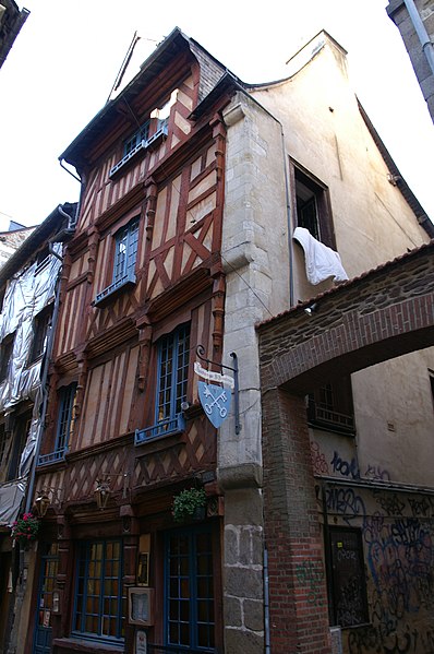 Maison, 6 Rue Saint-Sauveur à Rennes